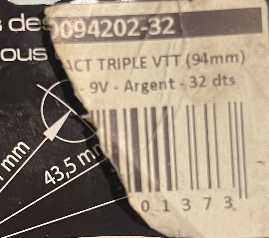 Pezzi di ricambio: Kettenblatt 32T, 94mm 5-Arm – Usato da Zürich venduto da Pedalkraftwerk 3