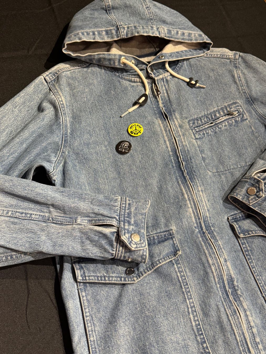 Quiksilver Jacken: QUIKSILVER DENIM HOODED JACKET SZ: S – Gebraucht aus Cortaillod von Stay_Alive_vintage 4