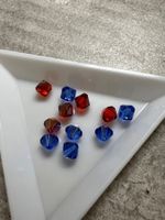 Swarovski Perlen, 11 Stück / Bicone 6mm / Mix Nr2 (neu)