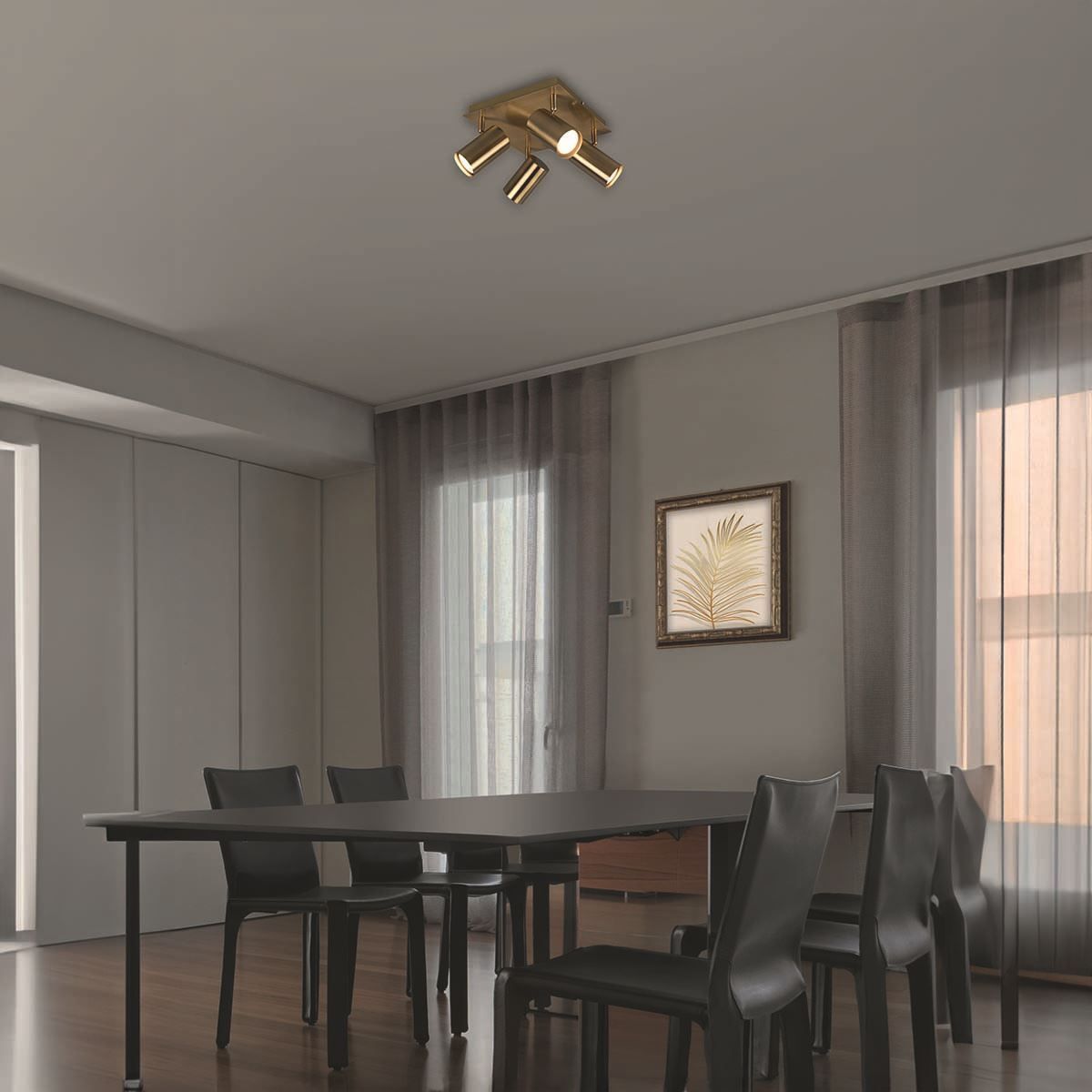 Lampadari & plafoniere: Deckenleuchte, 4 Strahler, 24 cm x 24 cm – Nuovo (secondo la descrizione) da Kreuzlingen venduto da Smart-Light 1