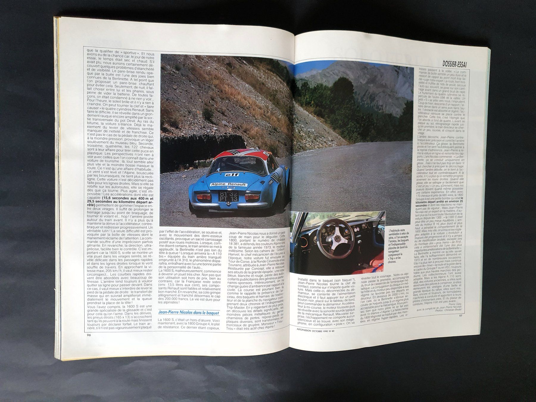 Riviste & Magazine: Auto Passion, Alpine-Renault 1600 S et Groupe 4, 17 pages – Usato da Martigny venduto da Abm1000 3