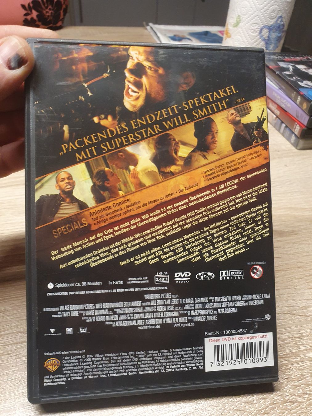 Alle DVDs: I am Legend DVD Will Smith 16 – Gebraucht aus Zürich von Alibaba1234 1