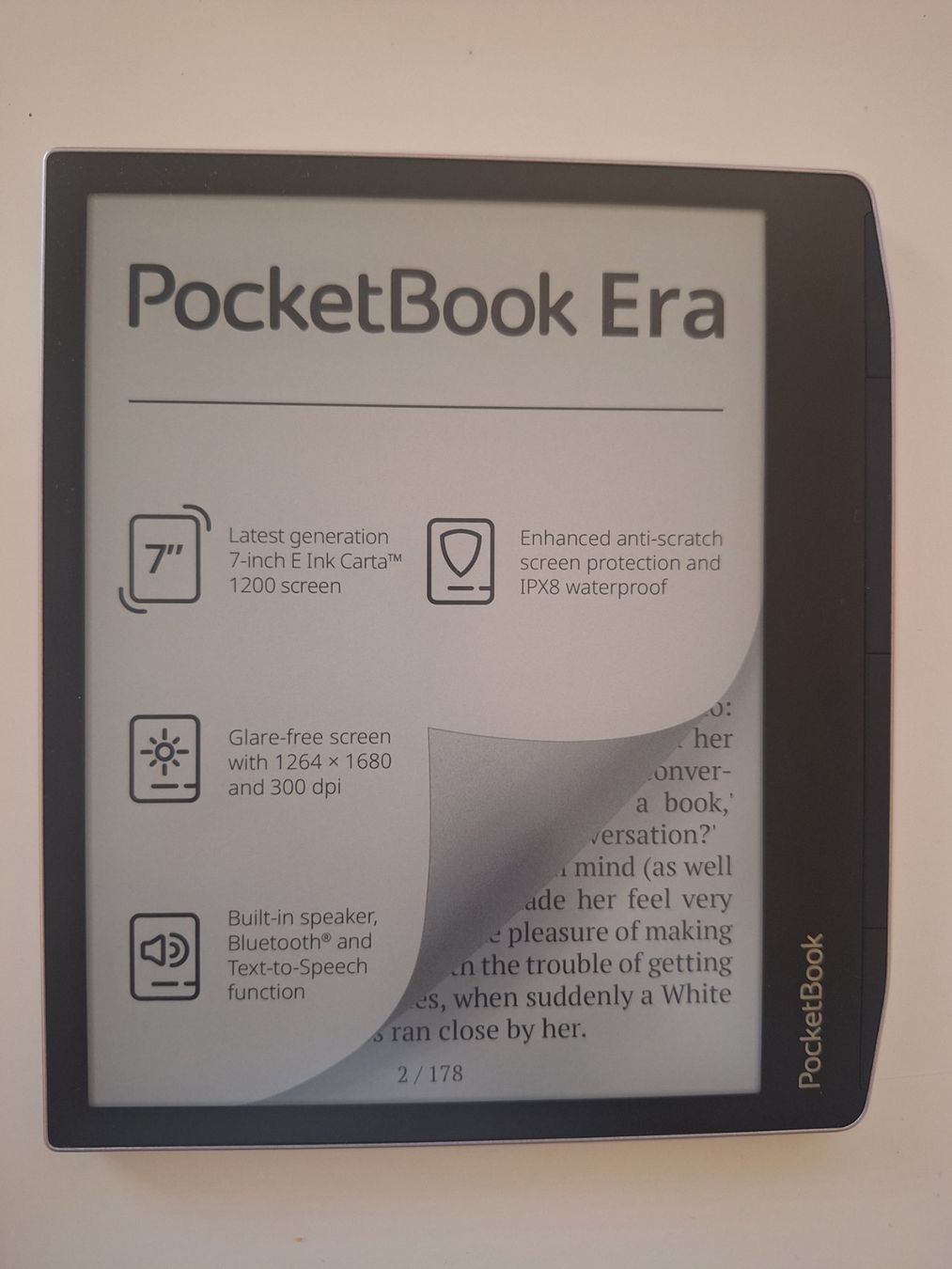 PocketBook Tablet PC: PocketBook Era 7" Stardust Silver eReader Tablet neuwertig – Nuovo (secondo la descrizione) da Rothenthurm venduto da GhostSymphony 1