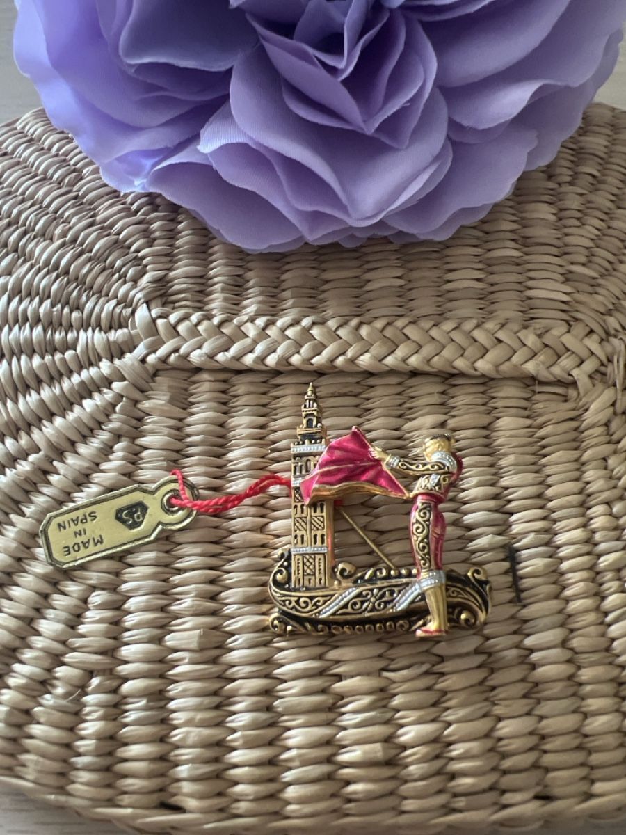 Spille & Fermagli: 3 Vintage Broschen Made in Spain – Usato da Seon venduto da Sunny-Schmuck78 5