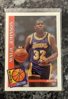 NBA Magic Johnson Hoops Trivia Card