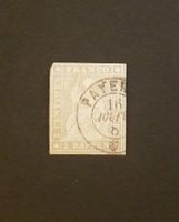 1862: Strubel 2 Rp.grau Nr.21G Payerne signiert ABT