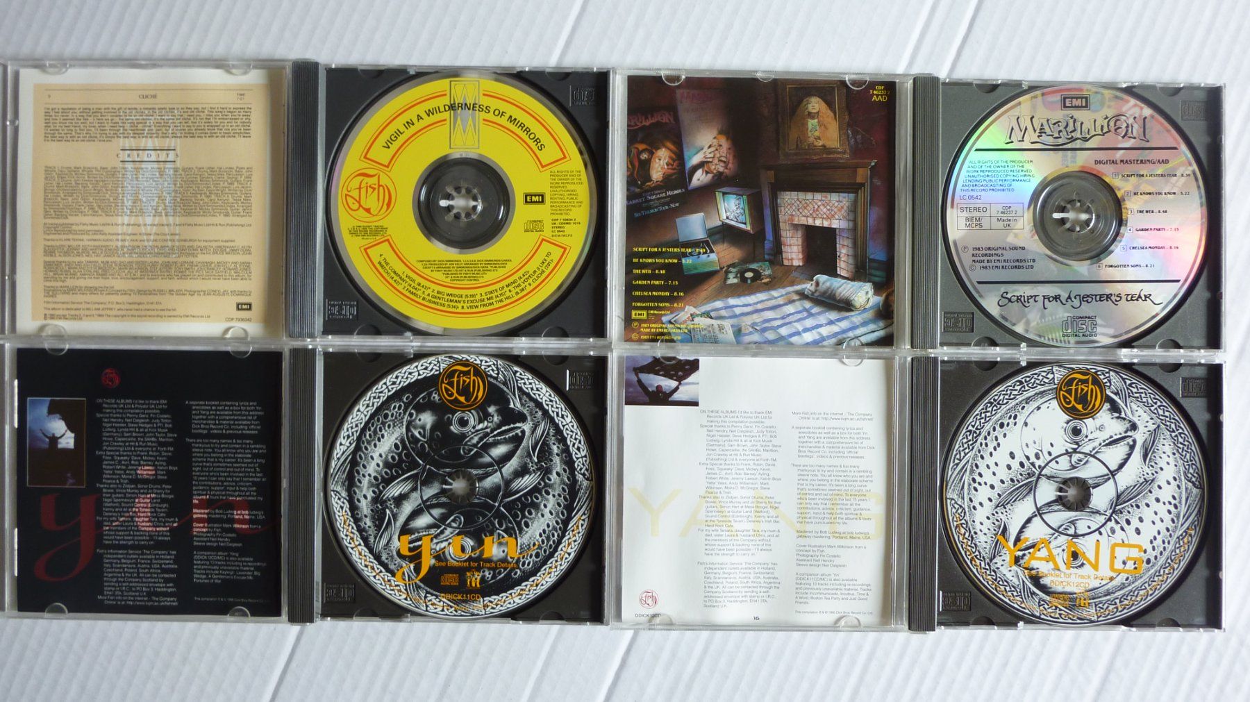 CDs: Marillion/Fish – Gebraucht aus Weesen von Speerbezirk 1