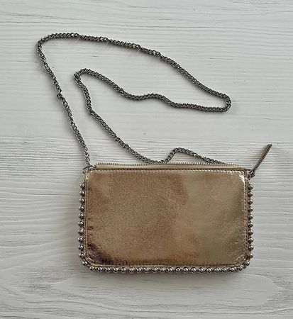 Tasche/Clutch gold