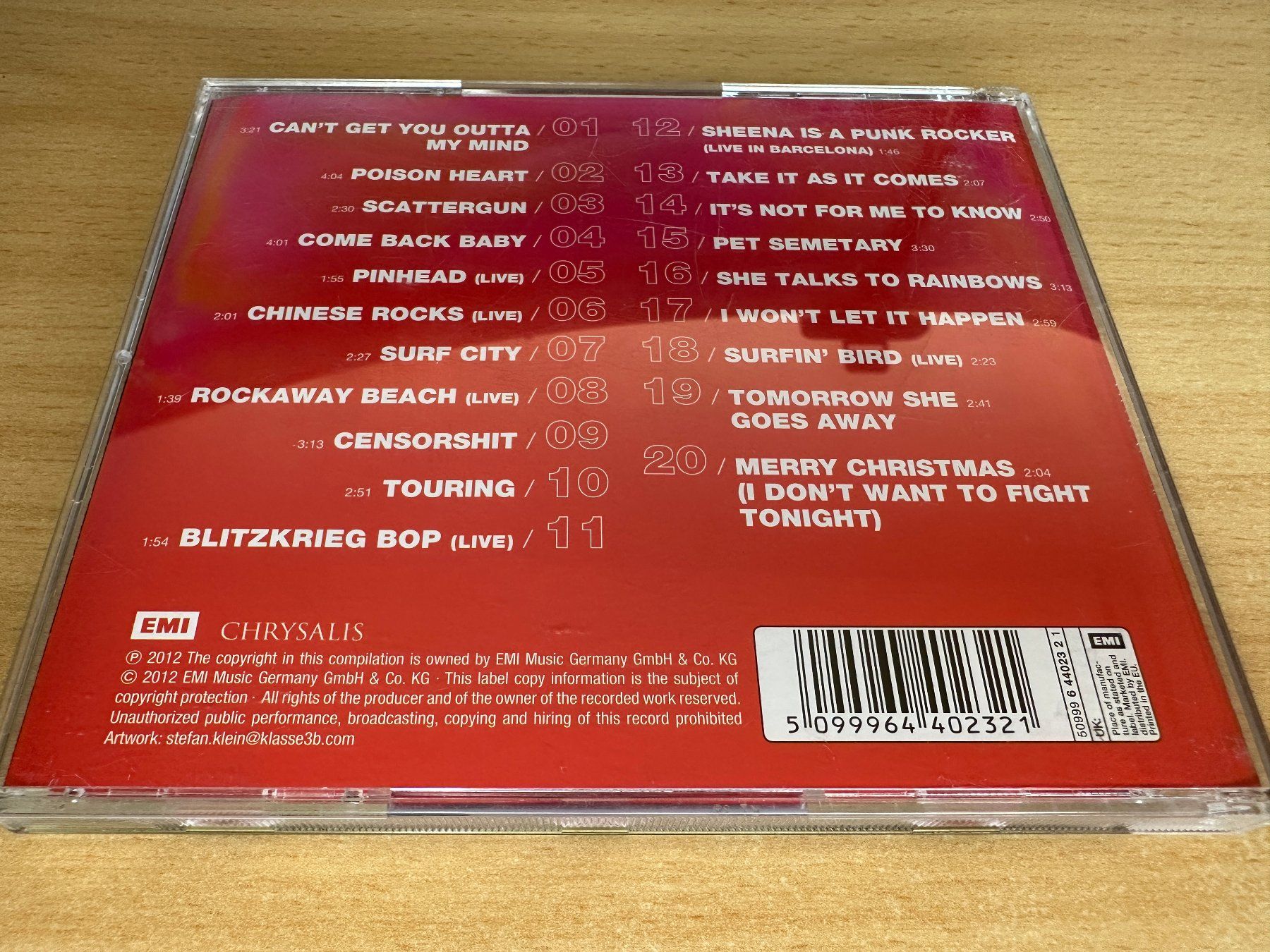 CD: Ramones – Essential – Usato da Rikon im Tösstal venduto da Alpenmutz 1