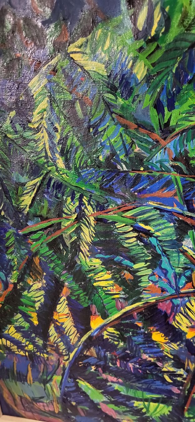 Dipinti: Rolf dürig la joie des feuilles – Usato da Boll venduto da BollArtAntik 4