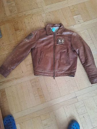 Lederjacke La Martina