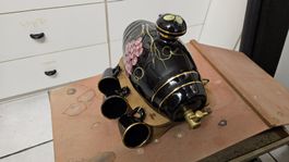 Contenitore per liquore con 3 tazzine (Salso Maggiore)