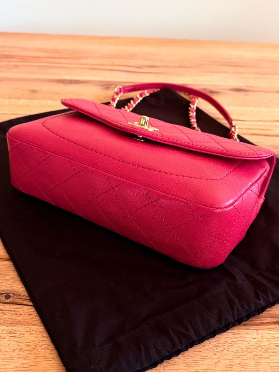 Chanel Taschen für Damen: Chanel Tasche Pink Gold – Gebraucht aus Basel von Fashion-Luxury 1