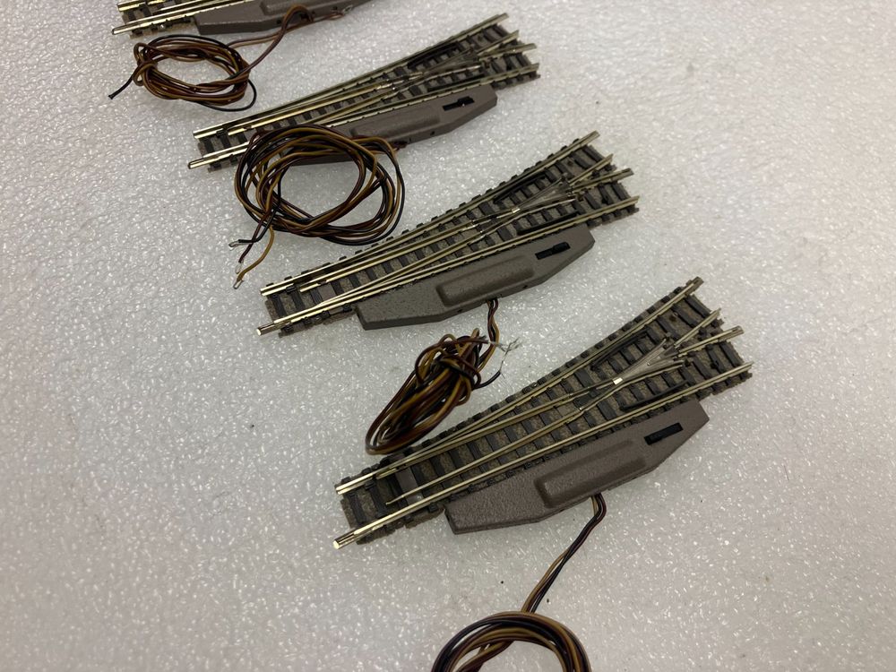 Fleischmann Modelleisenbahnen: Fleischmann 9178 N: 5 elektrische Weichen links - geprüft – Gebraucht aus Thun von retoolinoo 2
