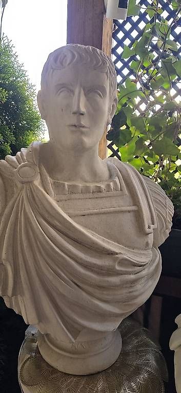 Sculture & Statue: Grosse Büste, Statue Kaiser Augustus, Gartenfigur – Usato da Kaufdorf venduto da Nati-Nati 5
