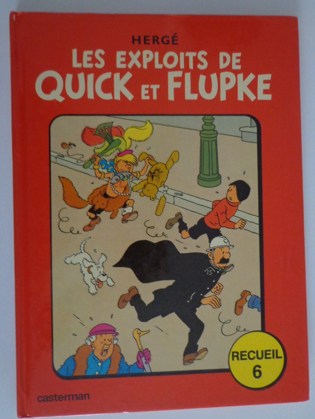 BD: BD Hergé , Les exploits de Quick et Flupke, recueil 6 – D'occasion à Le Locle par aou_rf8w