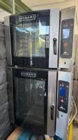 Hobart Doppel-Combisteamer mit Unterbau