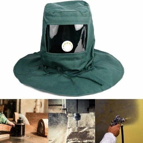 Gesichts- und Gehörschutz: Anti Wind Sandstrahl haube Helm Schutz Maske – Neu (gemäss Beschreibung) aus Kirchdorf AG von Restposten110 5