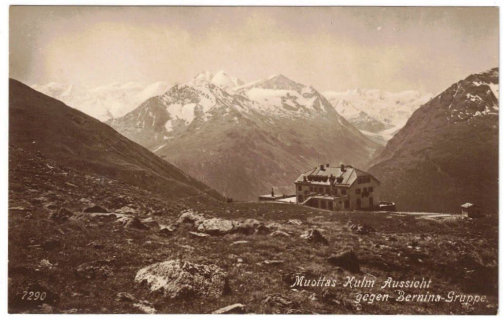 Cartoline postali: St. Moritz - Standseilbahn Muottas Muragl Bergstation – Usato da Binningen venduto da Mountainrider