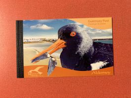 Guernsey Post Prestige Booklet Alderney Resident Birds