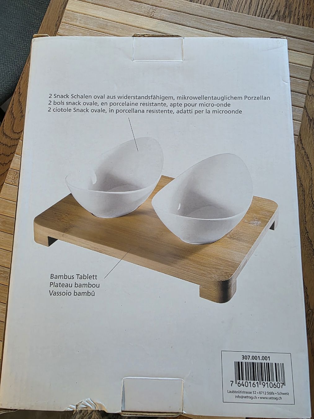 Set di piatti: Snack Set 2 Schalen – Nuovo e nell'imballaggio originale da Pratteln venduto da bea_bxv5 1
