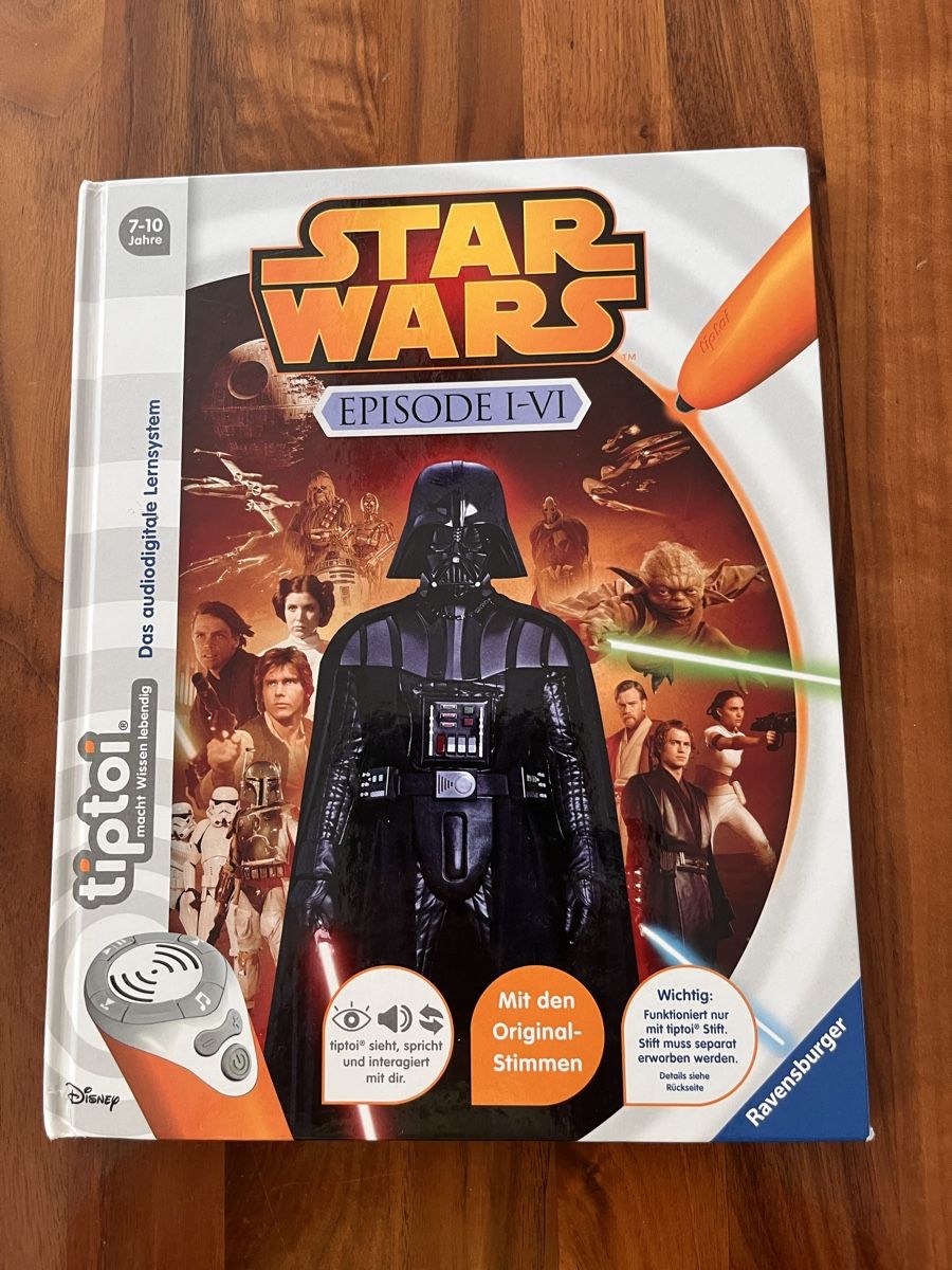 Tiptoi Spielzeuge: tiptoi Star Wars Buch Episode I-VI gebrauchtes Lernsystem – Gebraucht aus Roggwil BE von WULU