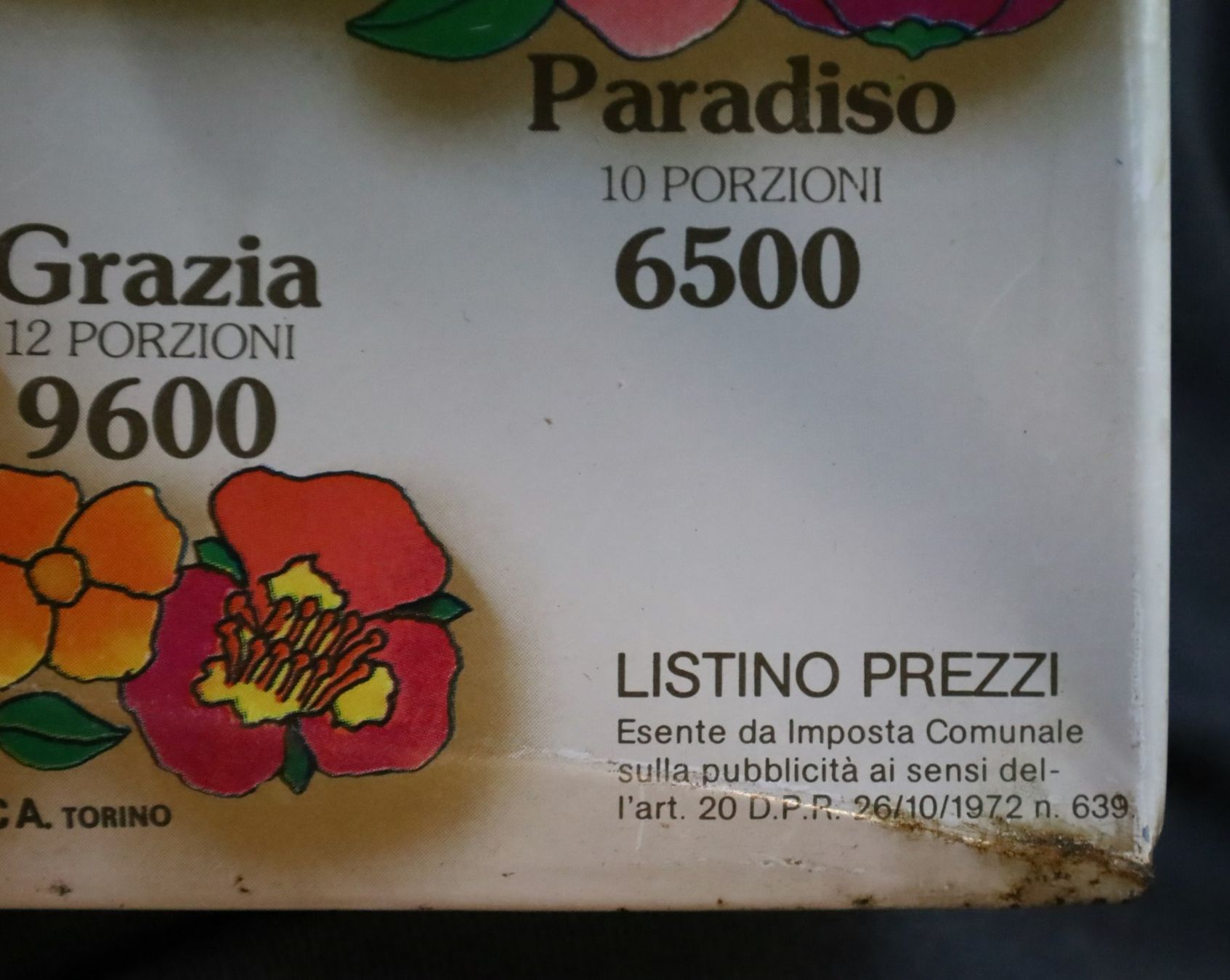 Insegne: Blechschild "Toseroni Gelato" – Usato da Birrwil venduto da brandschatz_birrwil 4