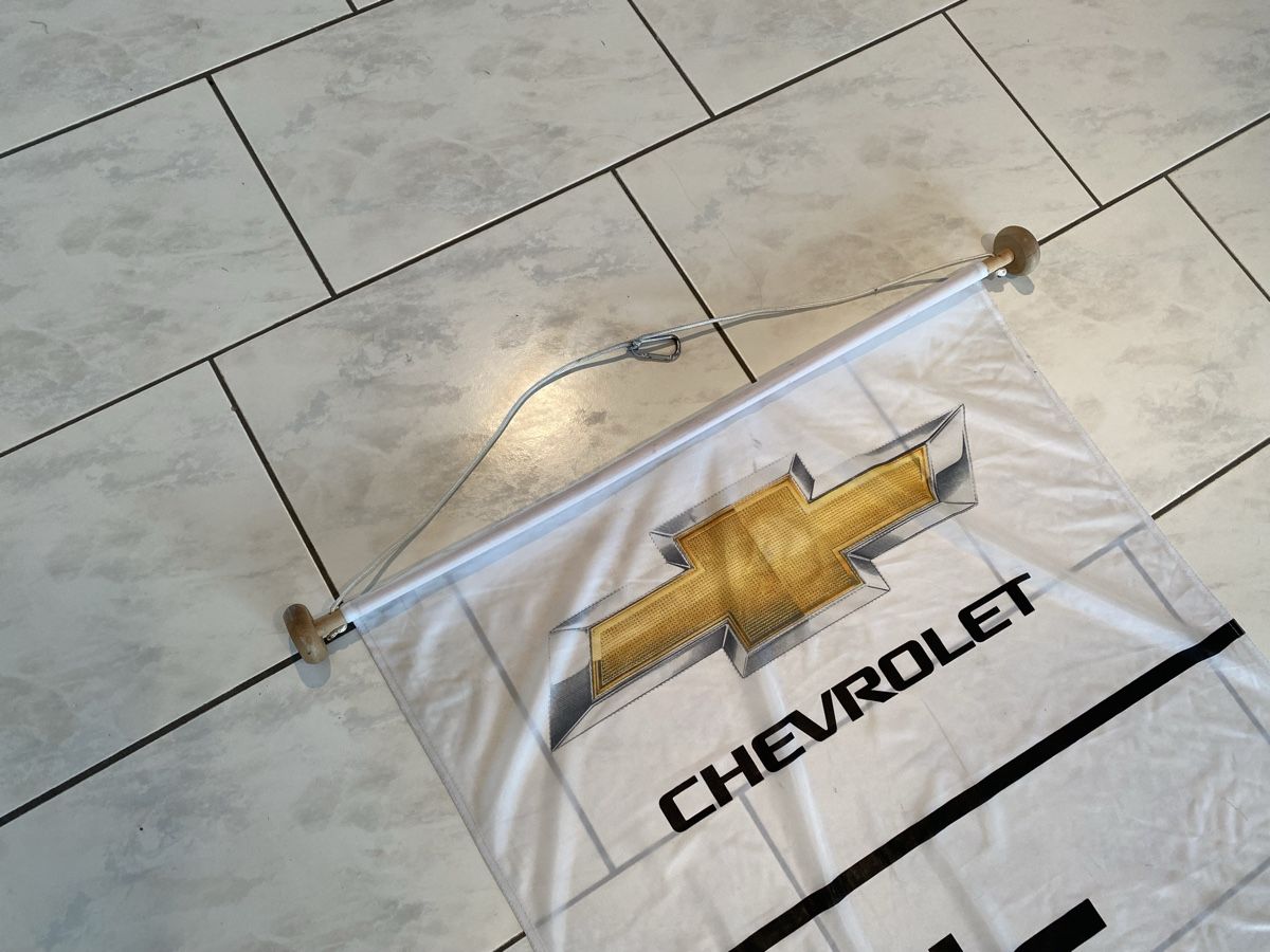 Chevrolet Fahnen: Fahnen von Chevrolet 80cm x 190cm – Gebraucht aus Hägglingen von Karin0802 3