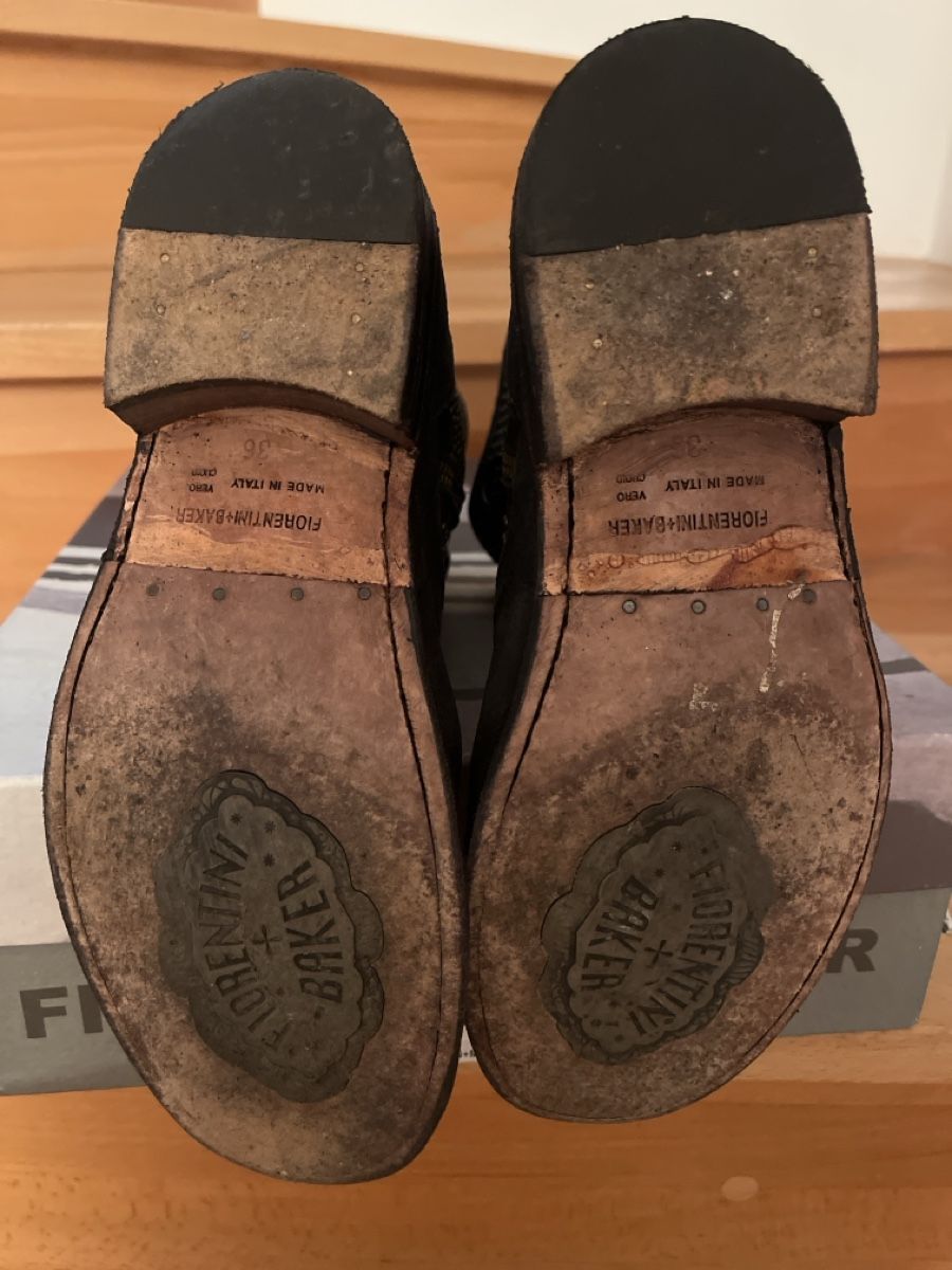 Scarpe da donna: Fiorentini  Baker Boots schwarz mit Nieten Gr. 36 – Nuovo (secondo la descrizione) da Olten venduto da reja1965 4