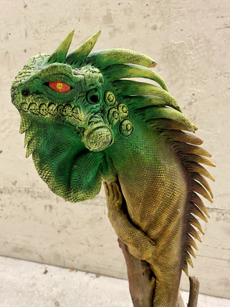 Skulpturen & Statuen: Leguan auf Treibholz – Gebraucht aus Rickenbach ZH von Der-Insider 2