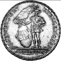 4 FRANKEN 1813 SOLOTHURN TOP ZUSTAND HOCH KATALOGSPREIS !!!!