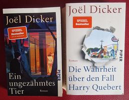 Joël Dicker 2 Romane gebraucht guter Zustand