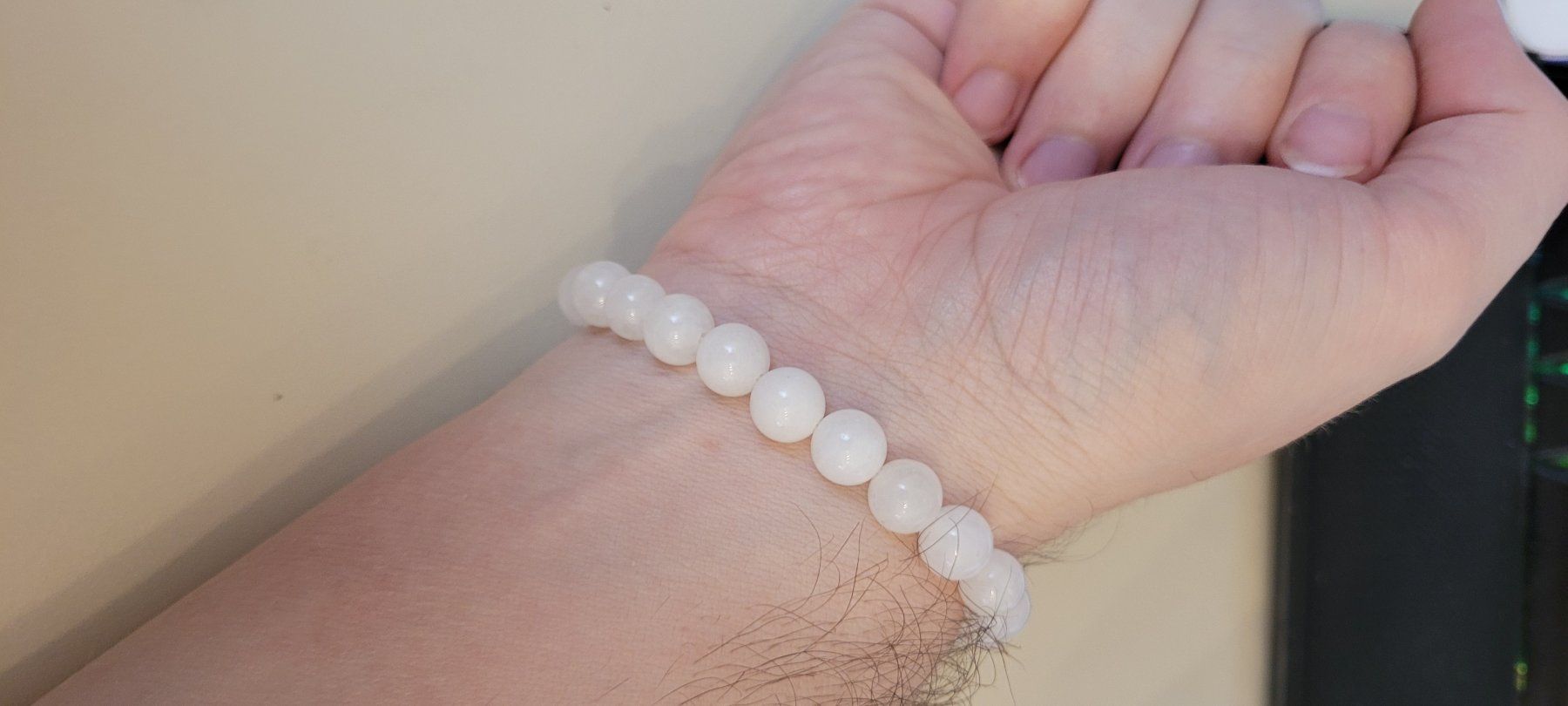 Armbänder & -reifen: Armband Kugeln 0,8mm Durchmesser Elastisch Weiss – Gebraucht aus Adlikon b.Regensdf von ChriZ86 3