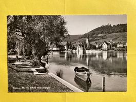 AK  Stein am Rhein, mit Schloss Hohenklingen, 6.VIII.57 . 16