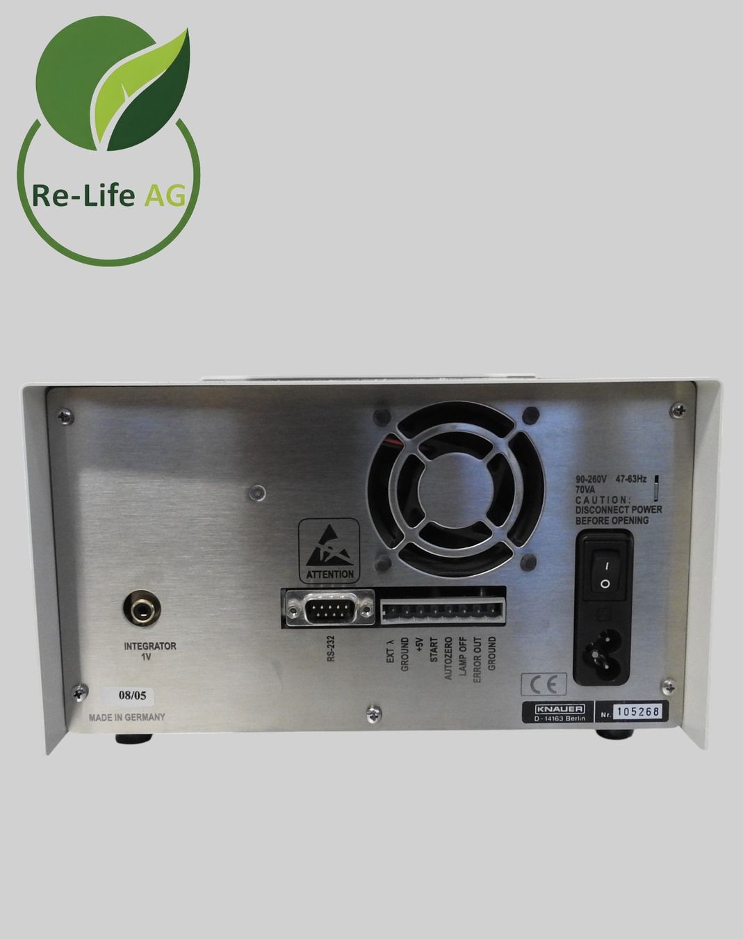 Alle Maschinen: Knauer UV Detector 2500 HPLC UV Detector – Gebraucht aus Reinach BL von Re-LifeAG_Labor 7