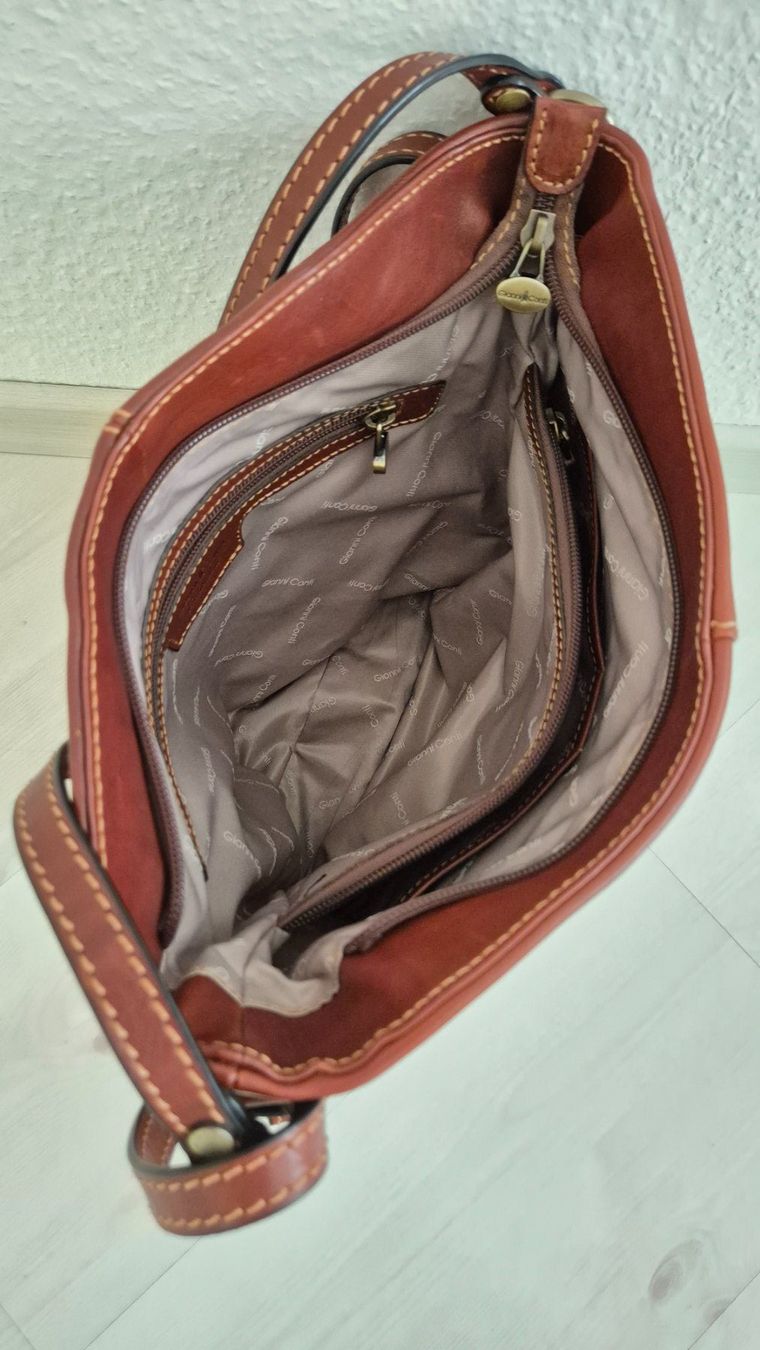 Borse da donna: Lederhandtasche braun top – Nuovo (secondo la descrizione) da Kilchberg ZH venduto da logn 6