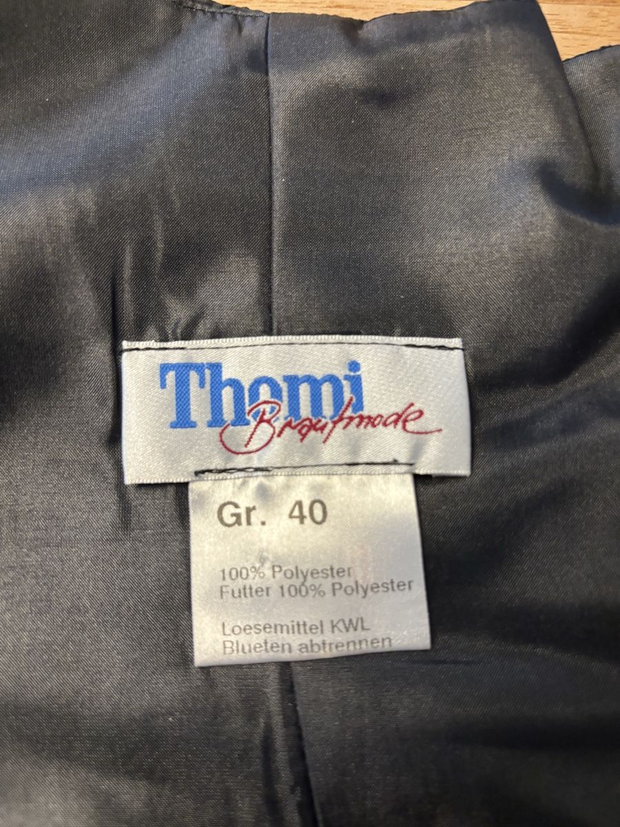 Vestiti: Abendkleid Thomi Brautmode gr 40 – Usato da Unterseen venduto da Jubrunner 3