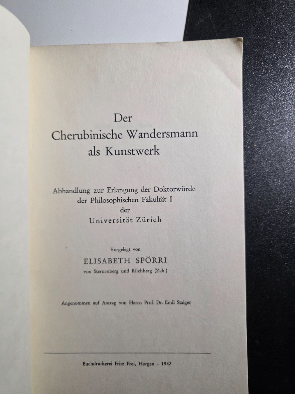 Bücher: Der Cherubinische Wandersmann als Kunstwerk - 1947 – Gebraucht aus Walterswil BE von Lonitti 4