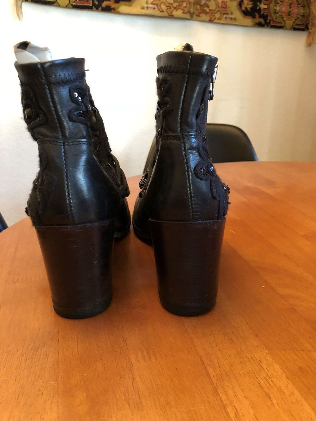 Scarpe da donna: Damen Leder Stiefeletten/ Ankleboots – Usato da Bern venduto da djinal 3