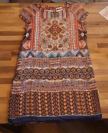 Kleid 36/38 Sommer Leicht Vintage Boho Hippie 