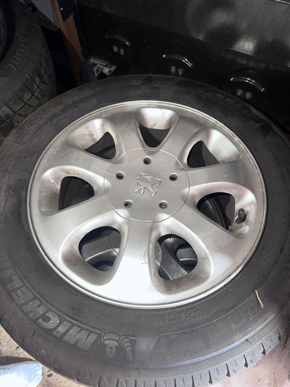 Peugeot Rad, 8Jx15 CH-4-18 4 stück (Gebraucht) in Detligen für CHF 150 ...