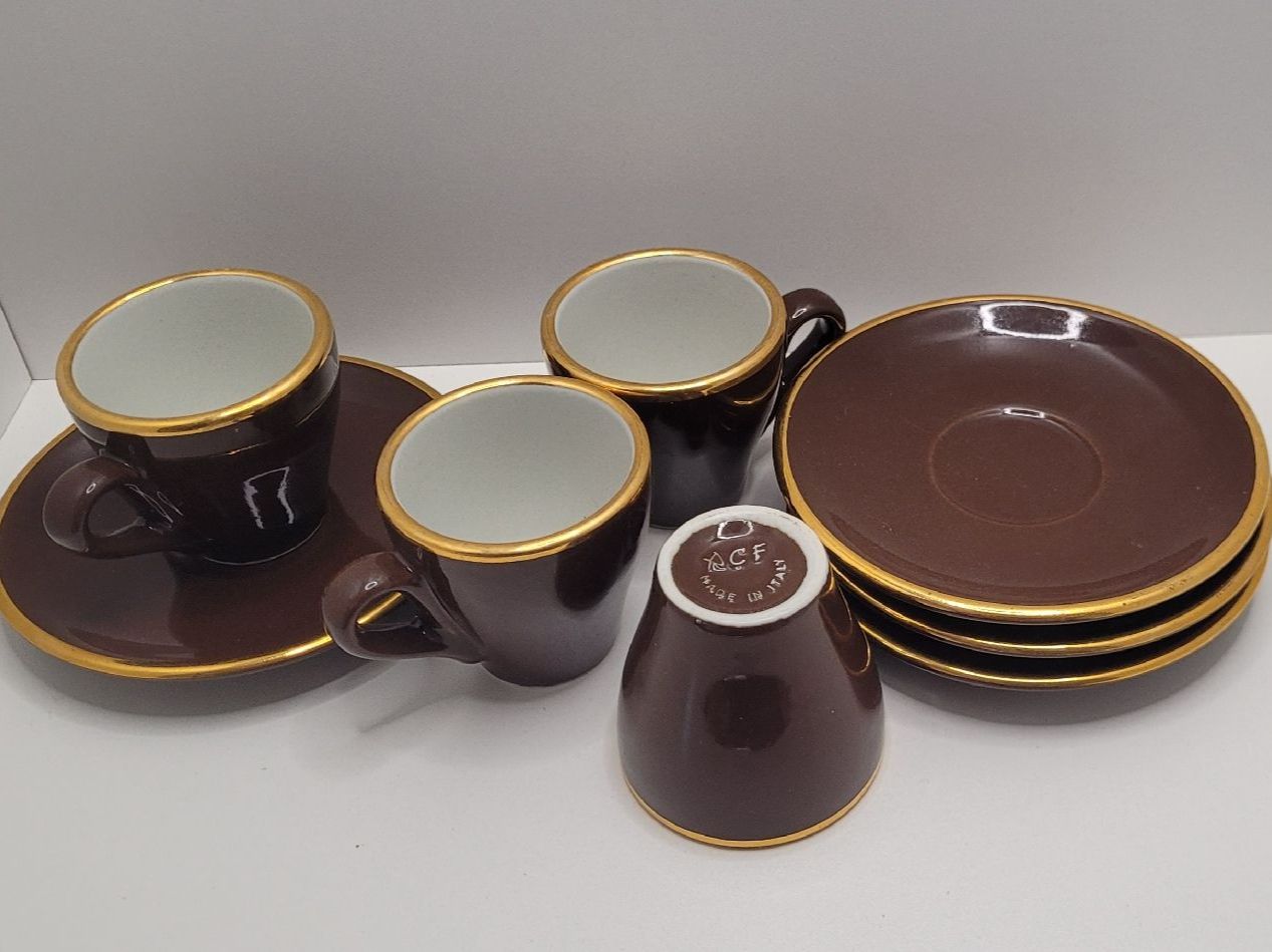 Tazze: Tasses à café dorées – Usato da Rocourt venduto da PapyCH