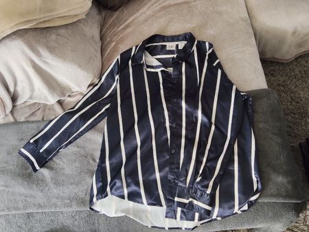 Damen Bluse gestreift Grösse L neuwertig