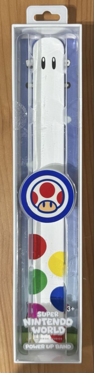 Giochi: Super Nintendo World Toad Power Up Band Osaka Universal – Usato da Ecublens VD venduto da Snake_sama01