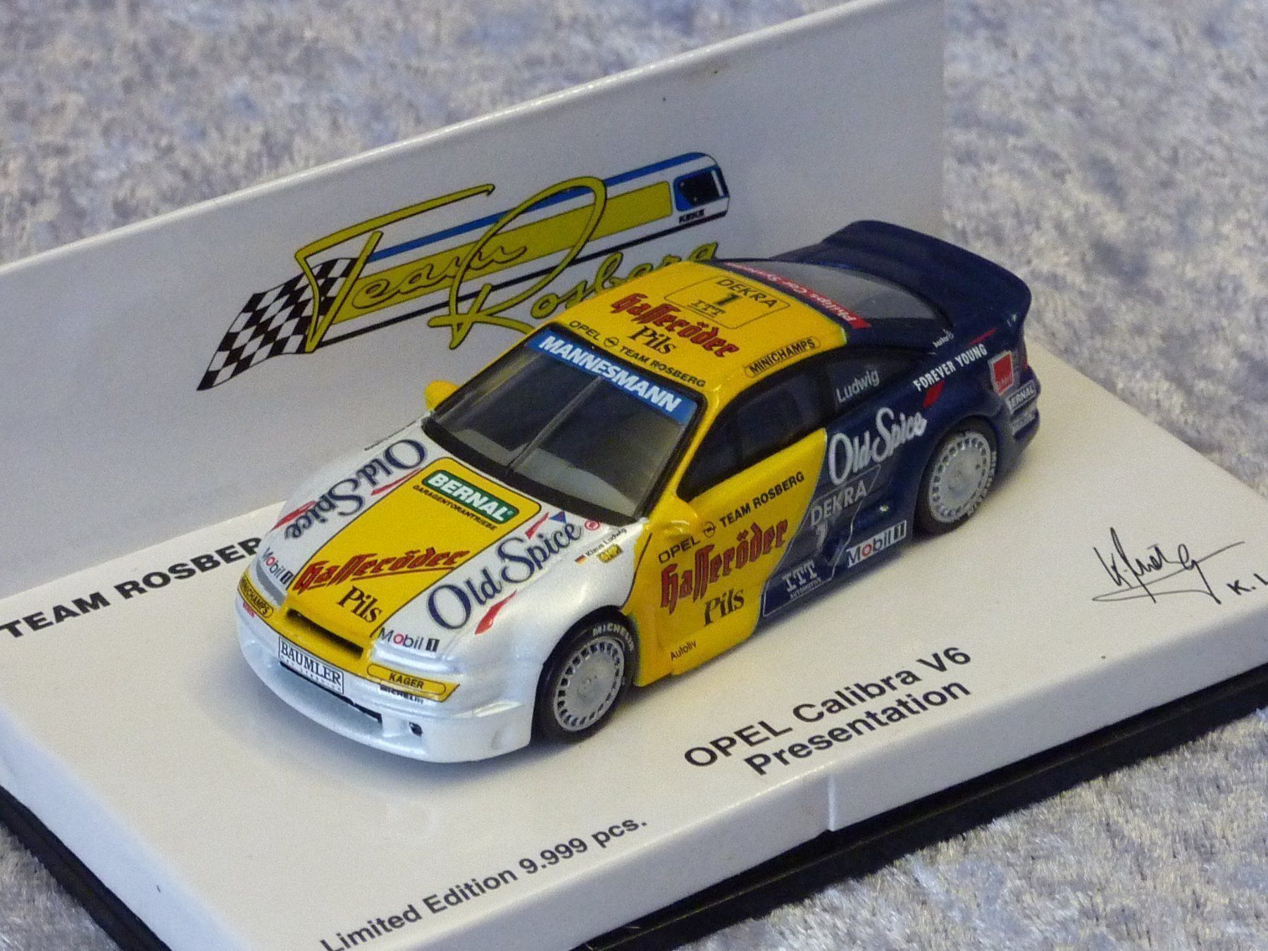 Minichamps Modellini d'auto: Opel Calibra Rosberg 1:64 – Nuovo (secondo la descrizione) da Dürrenäsch venduto da modellautos4you