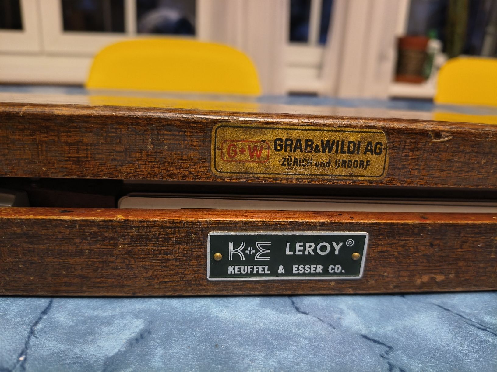 Tutti gli attrezzi: Vintage K&E Leroy Lettering Guide Sets - Great for Architect – Usato da Zürich venduto da TrainLine 5