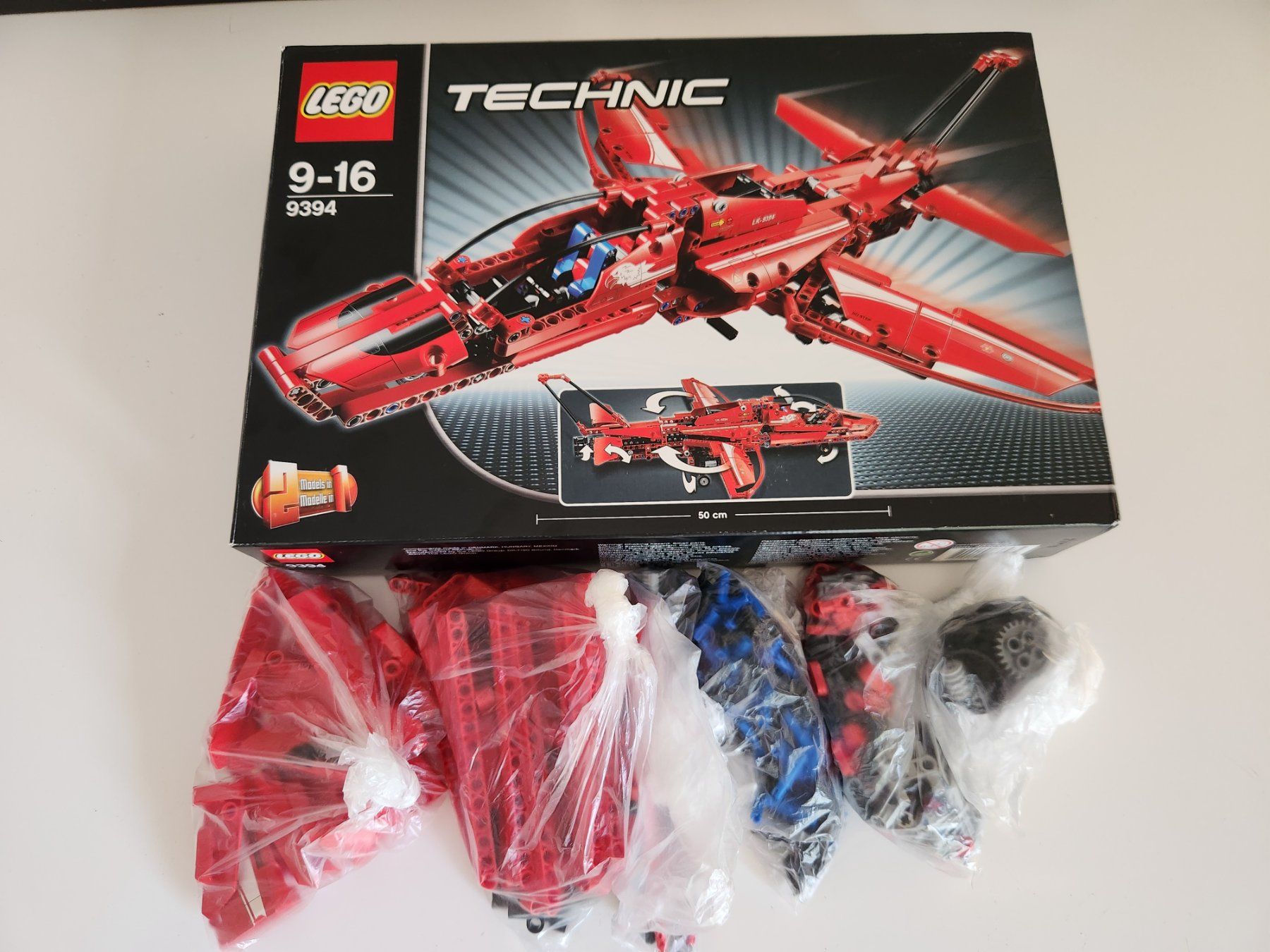 Lego Giocattoli: Lego Technic 9394 Düsenflugzeug – Usato da Bad Ragaz venduto da sim_nx29