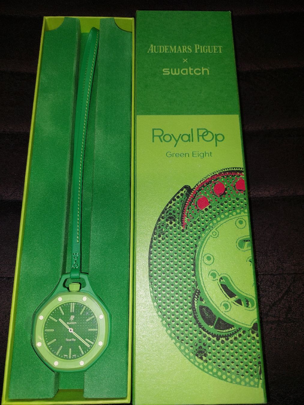 Swatch Uhren: Audemars Piguet x swatch Royal Pop – Neu und originalverpackt aus Orpund von Sputn1k