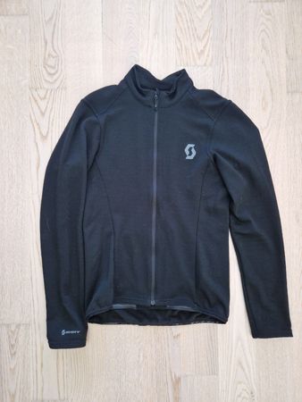 Maillot de vélo Scott en laine mérinos chaude