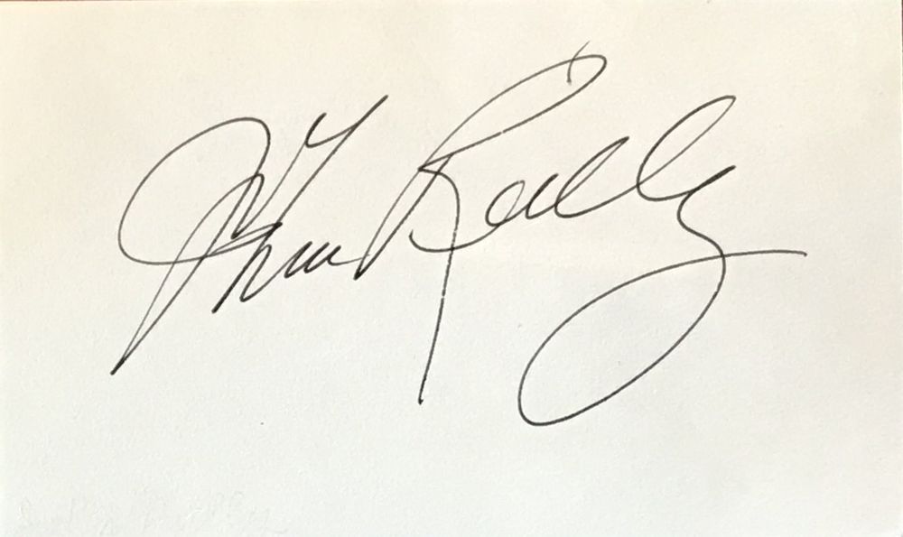 John Reilly 1934-2021 Autogramm signiert Karte 8x13cm (Gebraucht) in ...